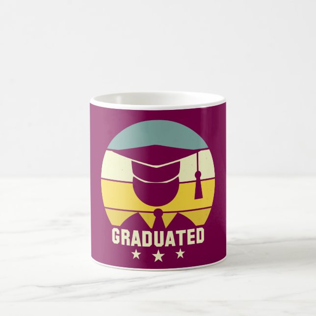 Graduated Celebration Graduation Coffee Mug Kaffeetasse (Mittel)