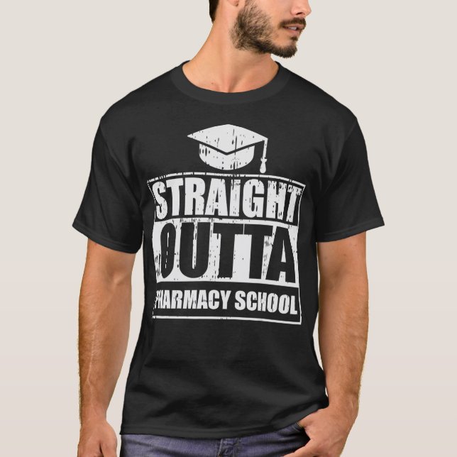Graduati Pharmacy School T-Shirt (Vorderseite)