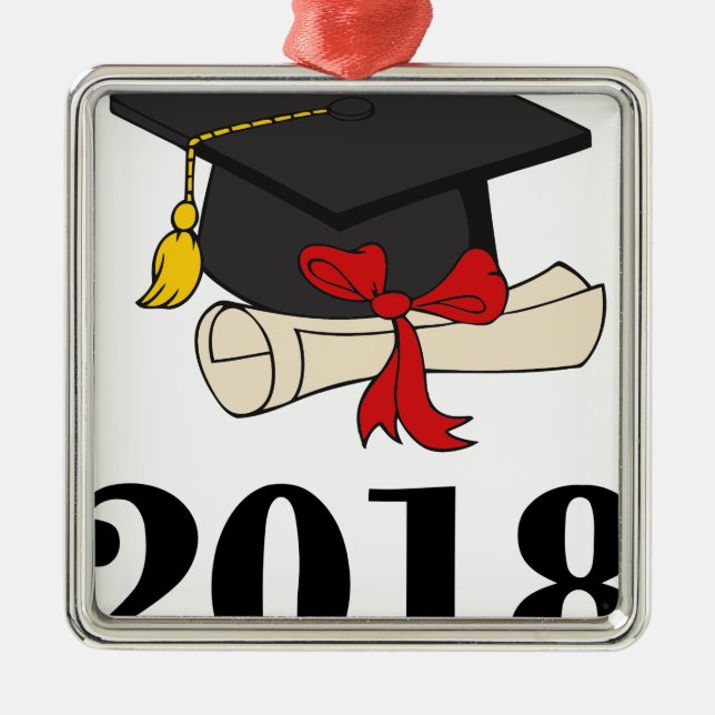 graduation17 ornament aus metall (Vorne)