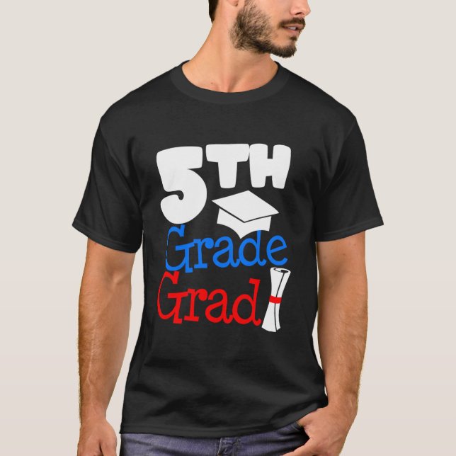 Graduation 5Th Grade Fifth Grader T-Shirt (Vorderseite)