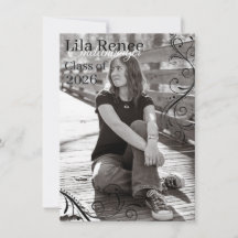 Graduation Announcement Card