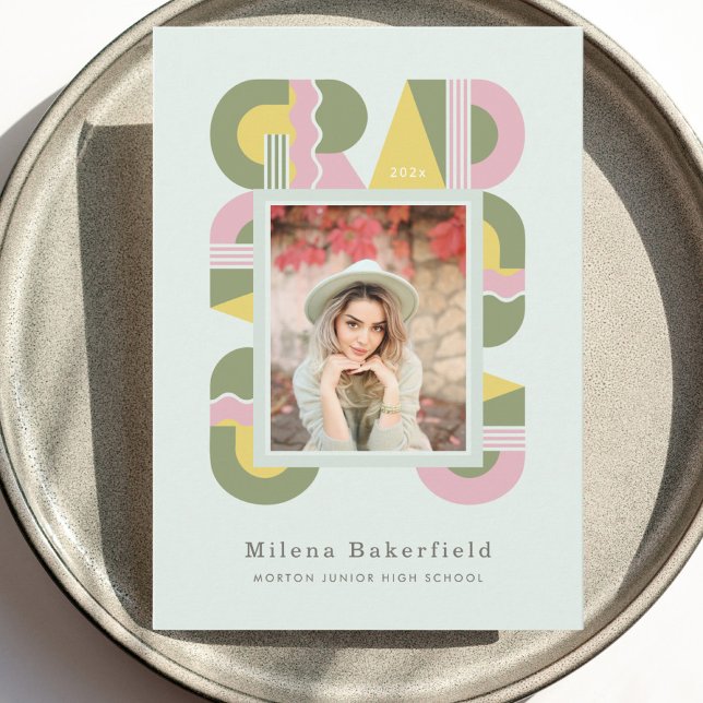 Graduation announcement class of 2026 modern ankündigung (Von Creator hochgeladen)