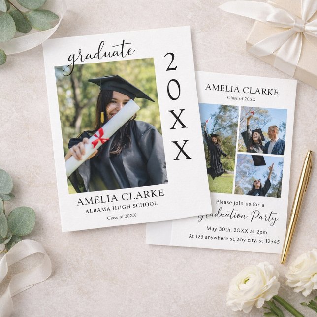 Graduation announcement, graduation invitation einladung (Von Creator hochgeladen)