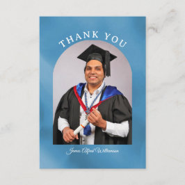 Graduation Arch Thank You card Karte