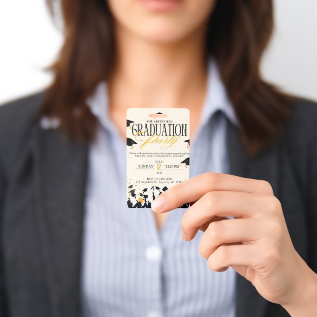 Graduation Ausweis (Präsentiert)