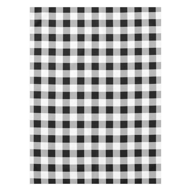 Graduation BBQ Gingham Tischdecke (Vorderseite)