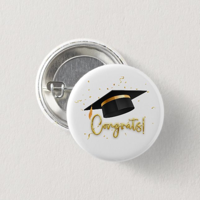 Graduation Celebration Collection Button (Vorne & Hinten)