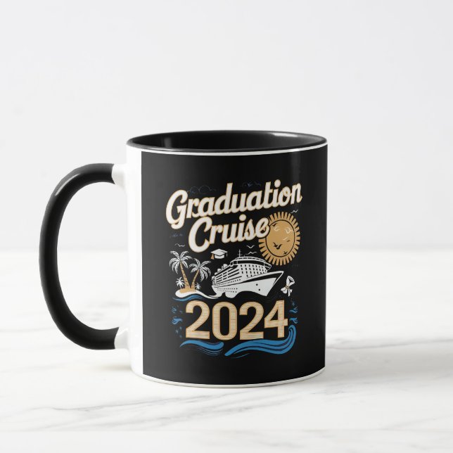 Graduation Cruise 2024 Ocean Adventure Tasse (Links)