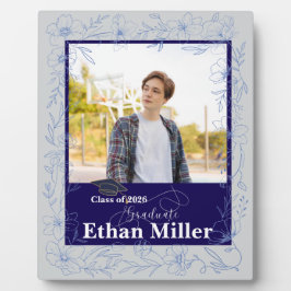 Graduation Gift for Son Photo Keepsake Fotoplatte