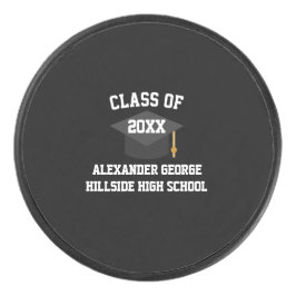 Graduation Graduate Grad Senior Night Class Of Eishockey Puck