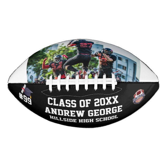 Graduation Graduate Grad Senior Night Class Of  Football (Vorderseite)