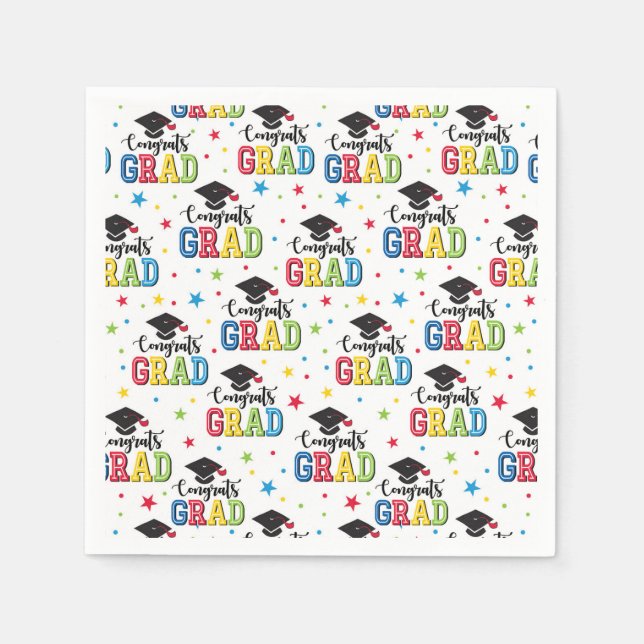 Graduation Paper Serviette (Vorderseite)