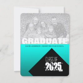 Graduation Party Class of 2018 Custom Invitation 1 Einladung