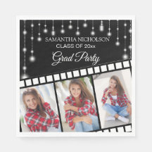 Graduation Party Foto Film Reel Hollywood Star