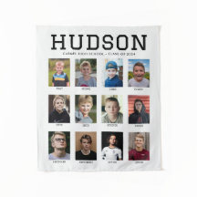 Graduation Party Foto Tapestry Grades 1-12