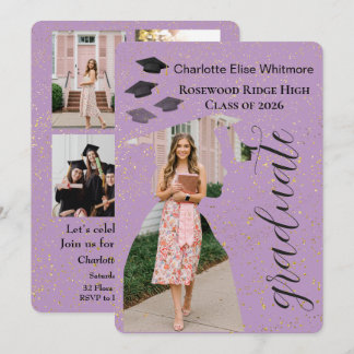 Graduation Party Invitation Card Einladung