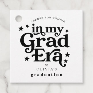 Graduation Party  Modern Trendy In My Grad Era Geschenkanhänger