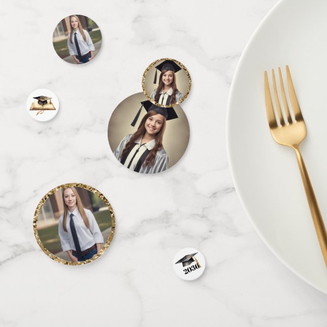 Graduation Party Photos Table  Konfetti (Gruppe)