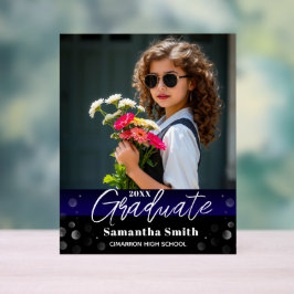 Graduation Party Welcome Table Acrylic Sign Acrylschild