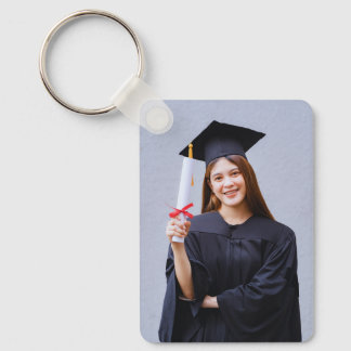 Graduation Photo Keychain Schlüsselanhänger