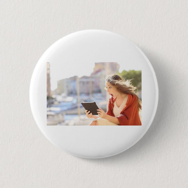 Graduation Photo Party Supplies, Button (Vorderseite)