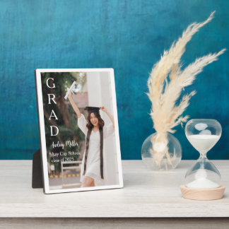 Graduation Plaque with Photo Fotoplatte