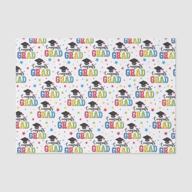 Graduation  seidenpapier (Vorderseite)