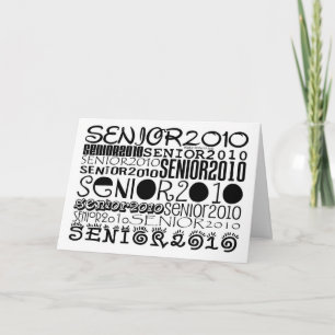 Graduation - Senior 2010 - Card Karte