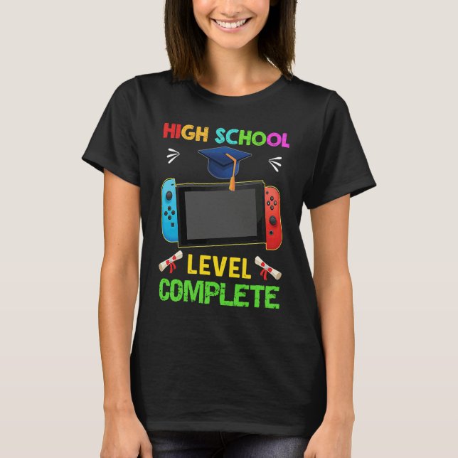 Graduation   Senior Gamer  2023 Grad T-Shirt (Vorderseite)