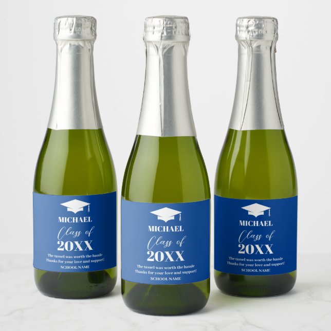 Graduation wine label (Flaschen)