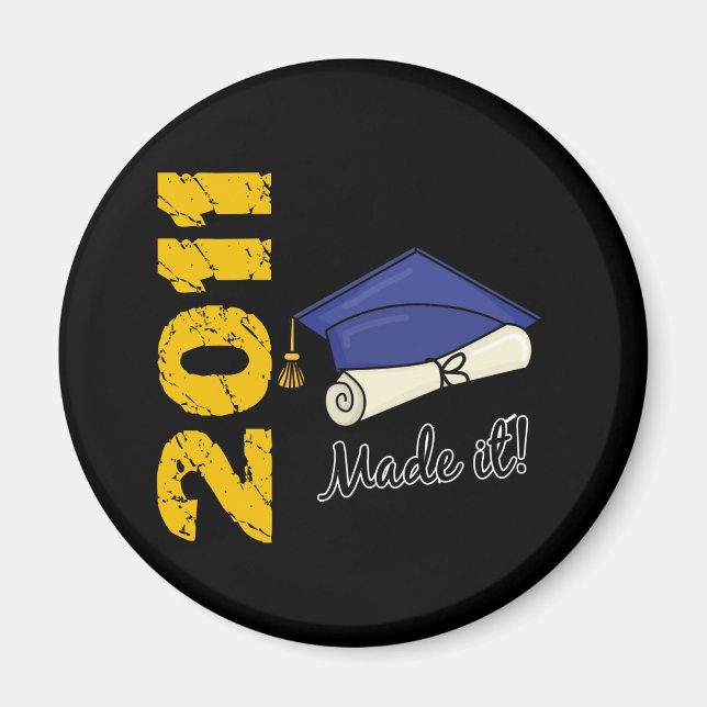 Graduationsobergrenze 2011 magnet (Vorne)