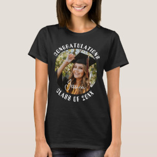 Graduationspartei Süßes Personalisiertes Foto und T-Shirt