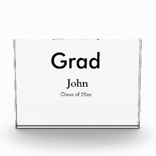 Graduiern Name Glückwunsch Datum Jahrestext Fotoblock