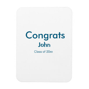 Graduiern Name Glückwunsch Datum Jahrestext Magnet