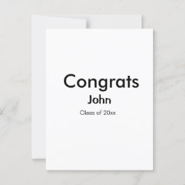 Graduiern Name Glückwunsch Datum Jahrestext Postkarte