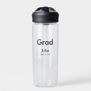 Graduiern Name Glückwunsch Datum Jahrestext Trinkflasche