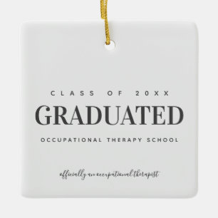 Graduierte Berufstherapie Schule OT Keramikornament