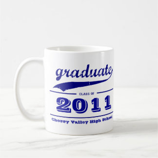 Graduierte Grunge-Tasse - fertigen Sie Klasse von Tasse