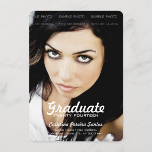 Graduierte Minze des Highschool Ankündigung