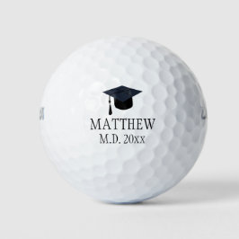 GraduiertenCap Golfer Graduate Name Degree Year Golfball