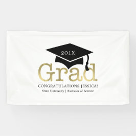 Graduiertenkap "Gratulations Graduate" Banner