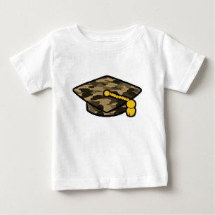 Graduierung Cap Khaki-Camouflage Baby T-shirt