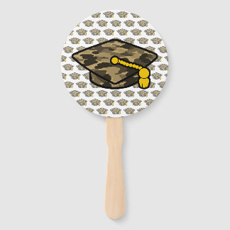 Graduierung Cap Khaki-Camouflage Fächer