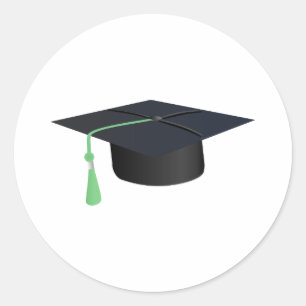 Graduierungshöchstgrenze Runder Aufkleber