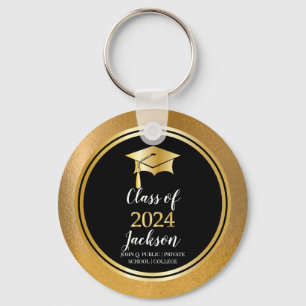 Graduierungskappe mit Tassel-Klassenjahr Schlüsselanhänger