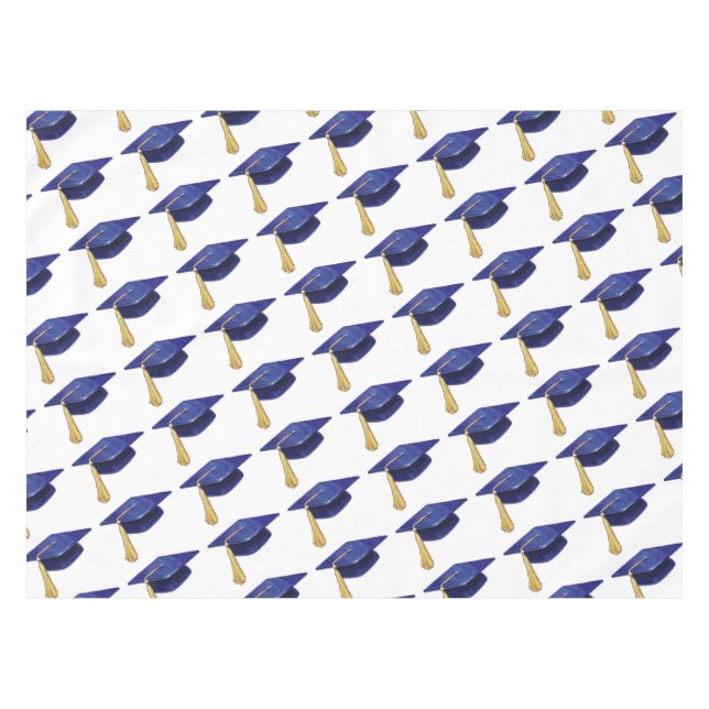 Graduierungskappe Tischdecke (Vorderseite (Horizontal))