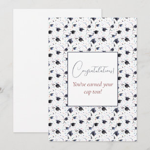 Graduierungsobergrenze - Grüße Feiertagskarte