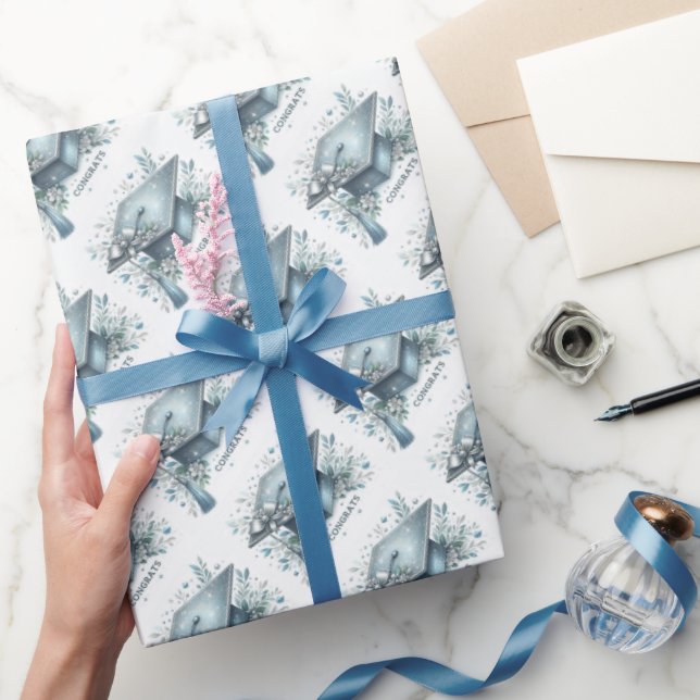 Graduierungsobergrenze und Diplom Geschenkpapier (Schenken)