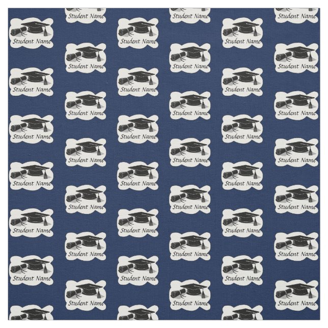 Graduierungsobergrenze und Diplom Stoff (Muster)