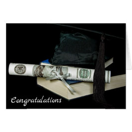 Graduierungsobergrenze und Geld für Buch